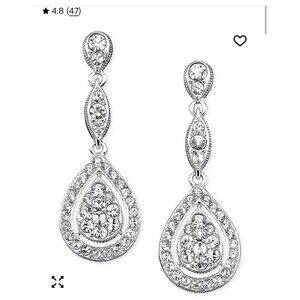 Eliot Danori Raindrop Crystal Earrings
